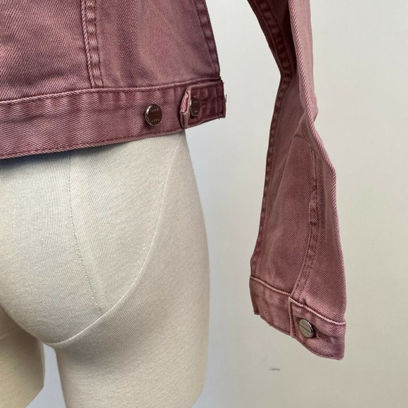 Obey Denim Jacket "Orchard" Mauve - Picture 6 of 7